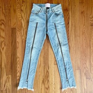 Revice Zipper Jeans
